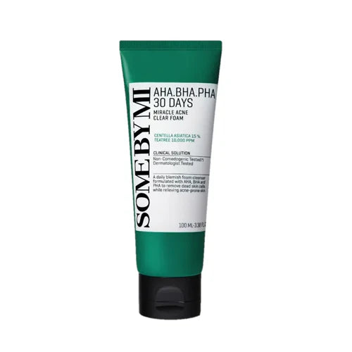 SOME BY MI | AHA BHA PHA 30 Days Miracle Acne Clear Foam - 100ml