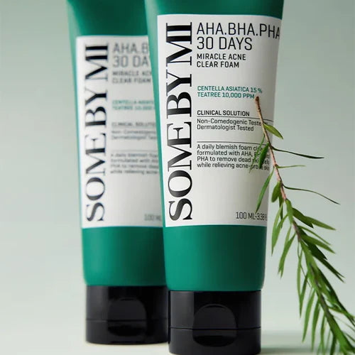 SOME BY MI | AHA BHA PHA 30 Days Miracle Acne Clear Foam - 100ml