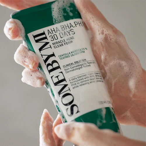 SOME BY MI | AHA BHA PHA 30 Days Miracle Acne Clear Foam - 100ml