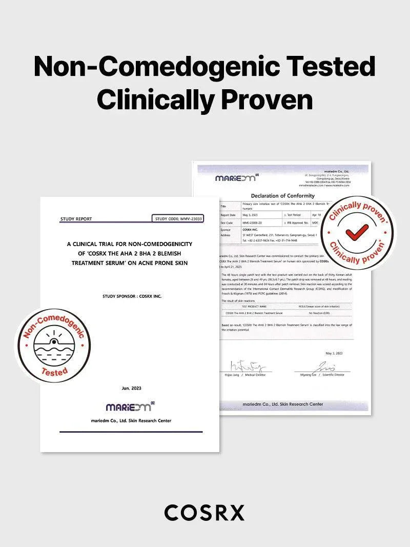 COSRX | The AHA 2 BHA 2 Blemish Treatment - 50gr - InternationalCosmetic