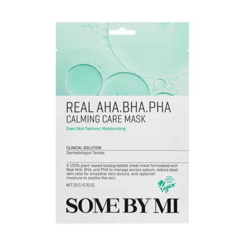 SOME BY MI | Clinical Solution AHA∙BHA∙PHA Calming Care Mask - 1ud