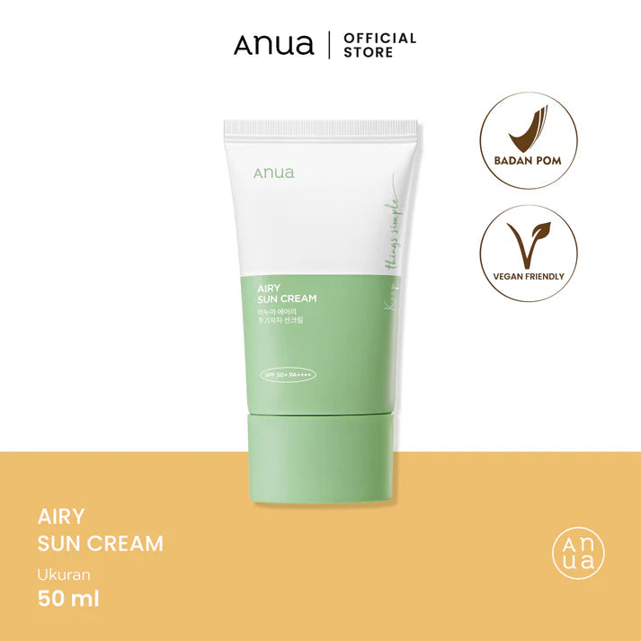 ANUA | Airy Sun Cream- 50ml