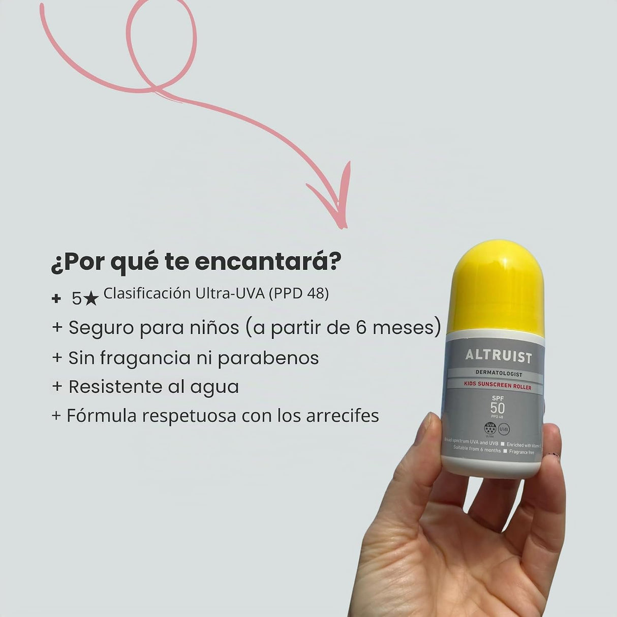 ALTRUIST | Dermatologist Kids Sunscreen Roller - 100ml