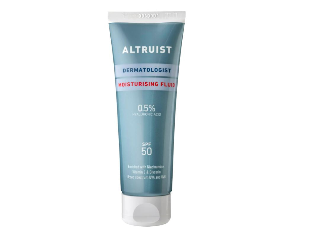 ALTRUIST | Dermatologist Moisturising Fluid 0.5% Hyaluronic Acid SPF50 - 50ml