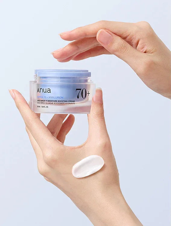 ANUA | Birch 70 + Hyaluron Moisture Boosting Cream - 50ml - InternationalCosmetic