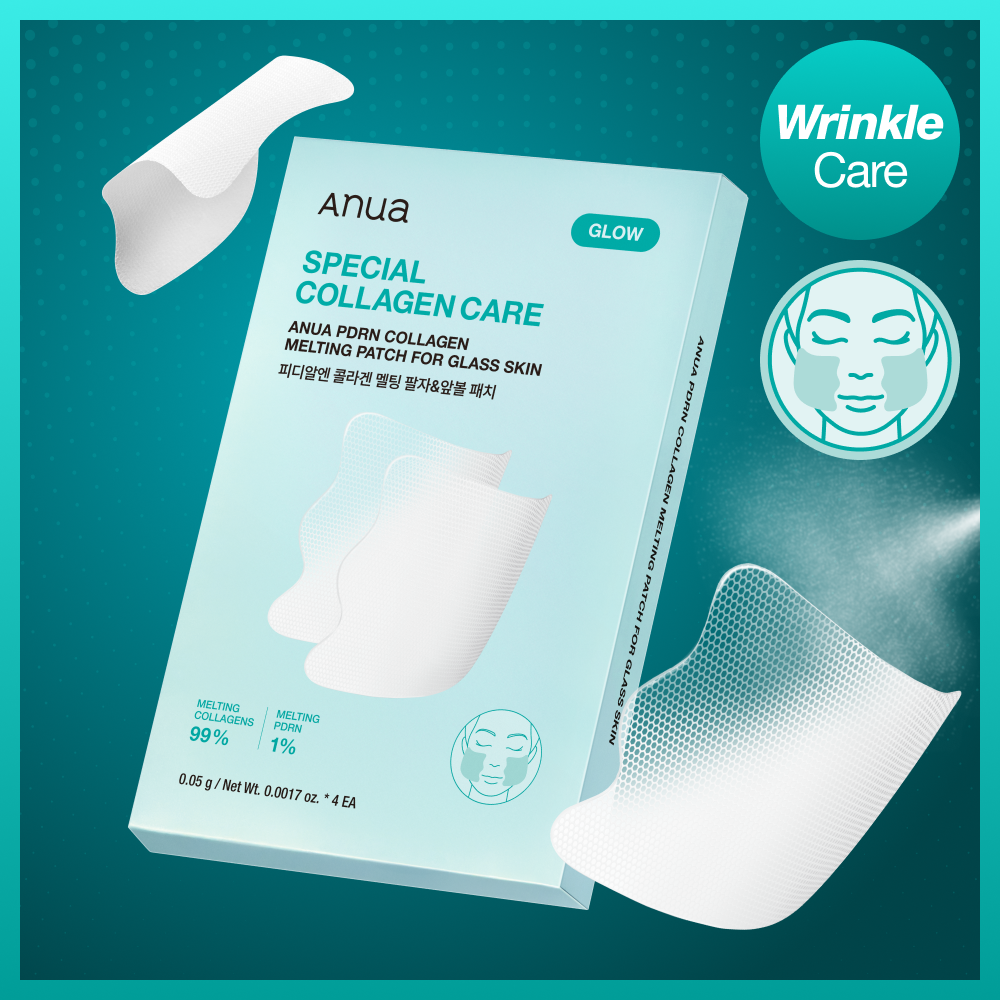 ANUA | PDRN Collagen Melting Patch For Glass Skin - 4ud