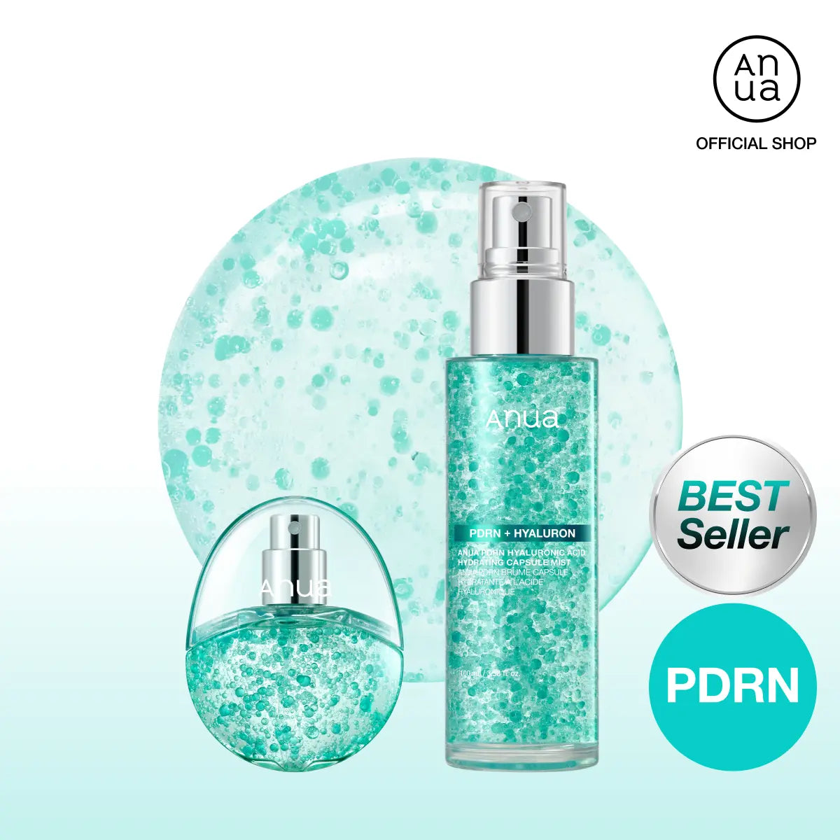 ANUA | PDRN Hyaluronic Acid Hydrating Capsule Mist