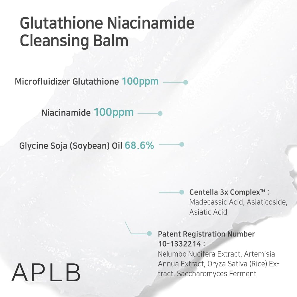 APLB | Glutathione Niacinamide Cleansing Balm - 80ml