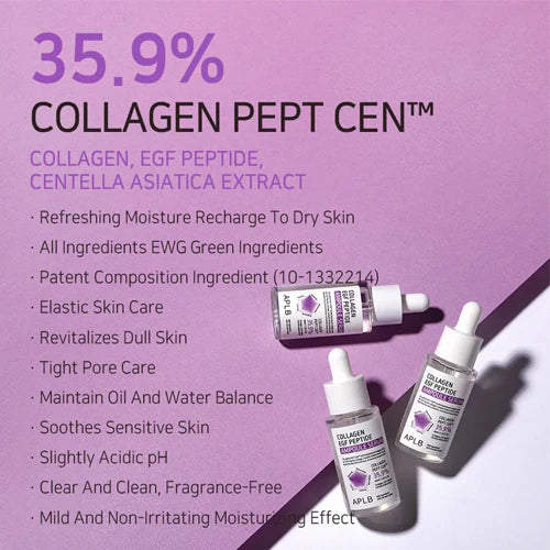 APLB | Collagen EGF Peptide Ampoule Serum - 40ml
