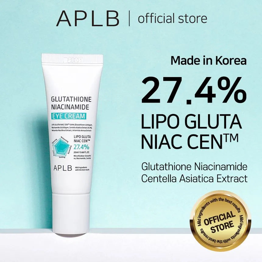 APLB | Glutathione Niacinamide Eye Cream - 20ml