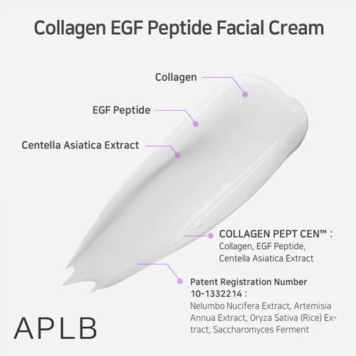 APLB | Collagen EGF Peptide Facial Cream - 55ml
