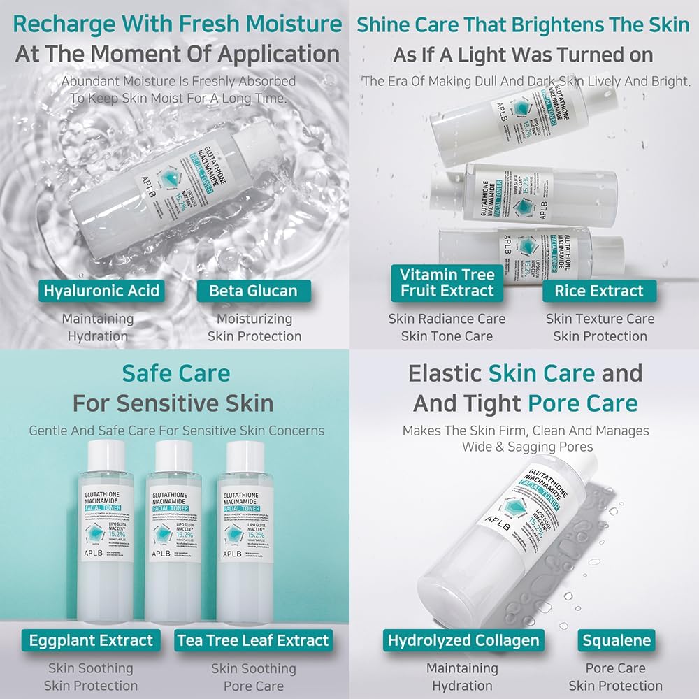 APLB | Glutathione Niacinamide Facial Toner - 160ml