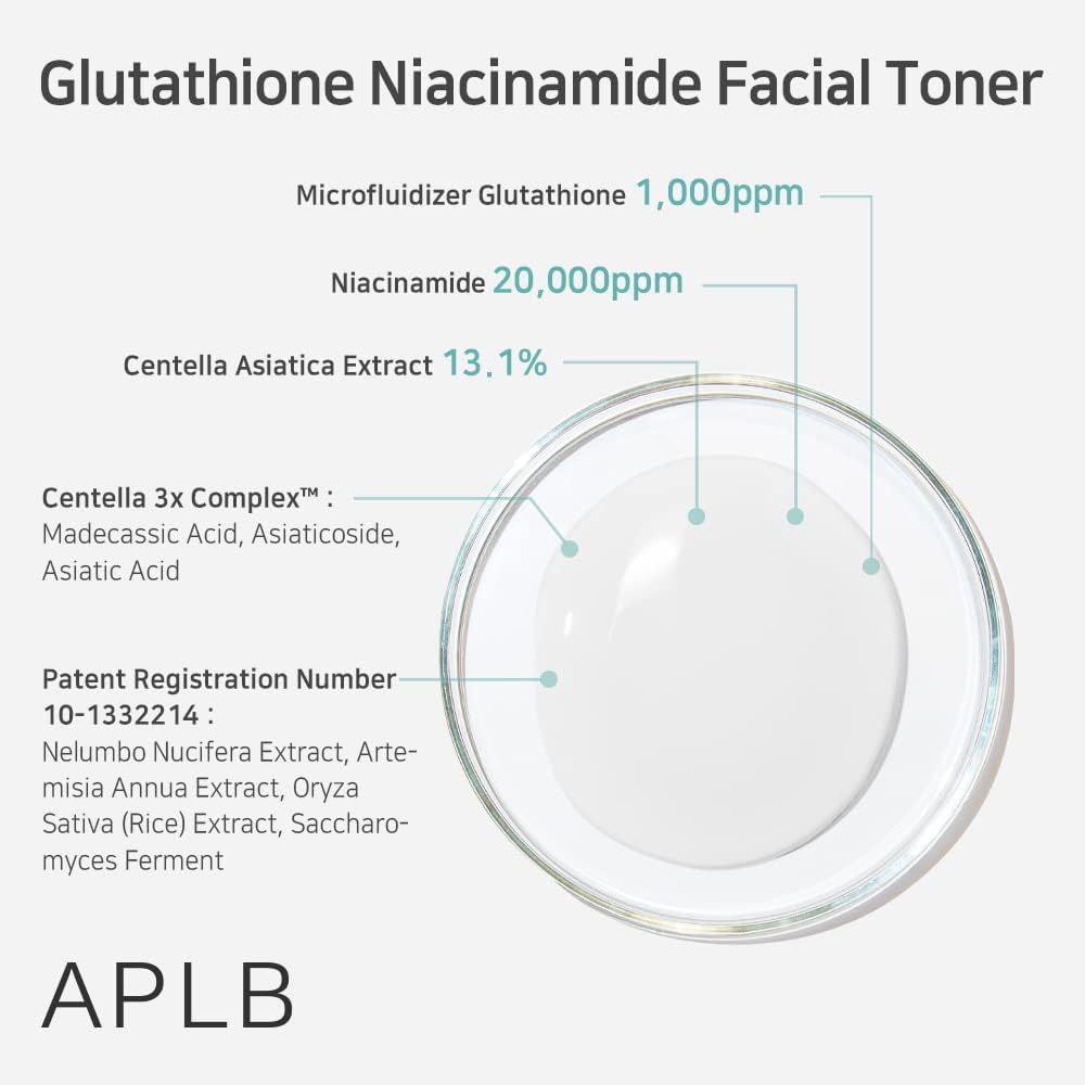 APLB | Glutathione Niacinamide Facial Toner - 160ml