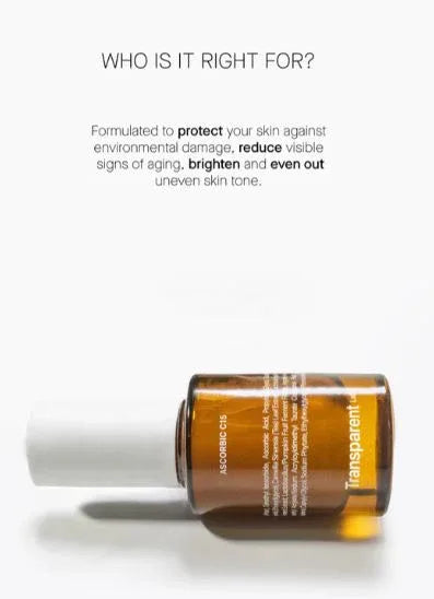 TRANSPARENT LAB | Ascorbic C15™ - 30ml - InternationalCosmetic