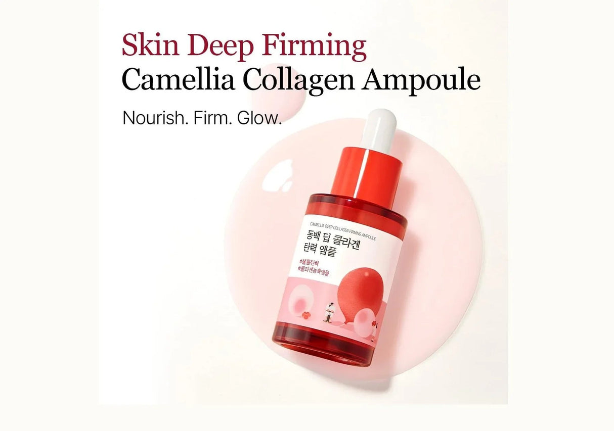 ROUND LAB | Camellia Deep Collagen Firming Ampoule - 30ml