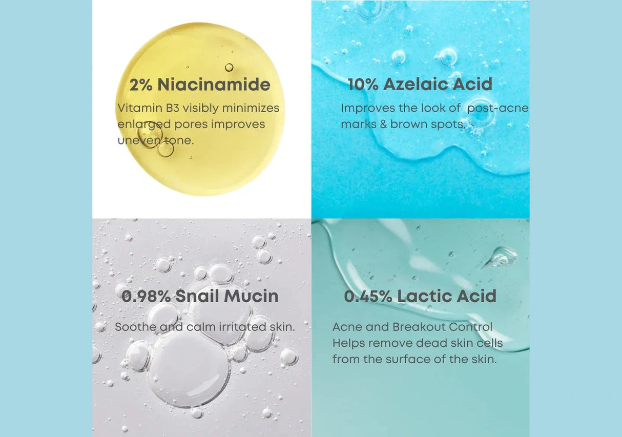 NINE LESS | A- Control 10% Azelaic Acid Serum - 30 ml