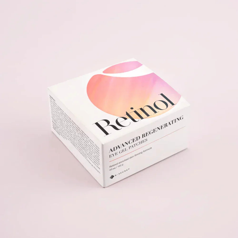 K-SECRET | Retinol Advanced Regenerating Eye Gel Patches (60 pcs) - 102gr - InternationalCosmetic