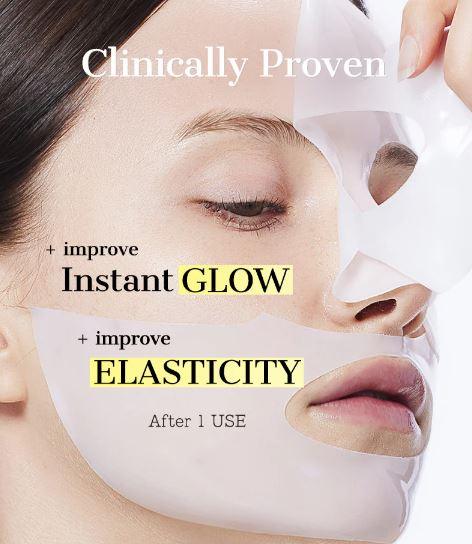 COSRX | Advanced Snail Mucin Glass Glow Hydrogel Mask - 1ud - InternationalCosmetic