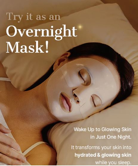 Advanced Snail Mucin Glass Glow Hydrogel Mask - 1 unit