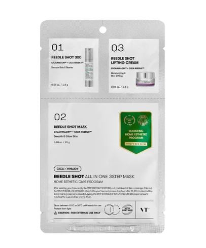 VT COSMETICS | Reedle Shot All‑In‑One 3 Step Mask