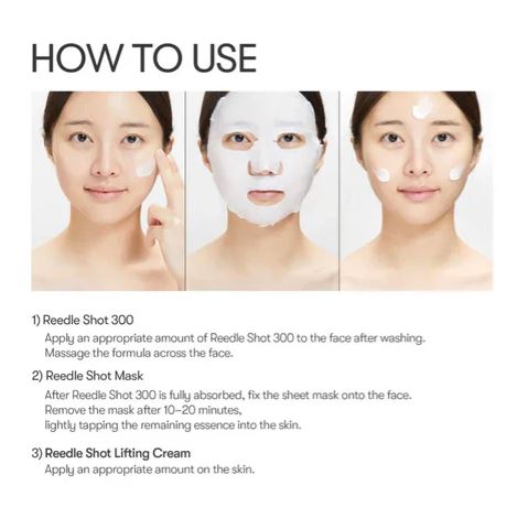 VT COSMETICS | Reedle Shot All‑In‑One 3 Step Mask