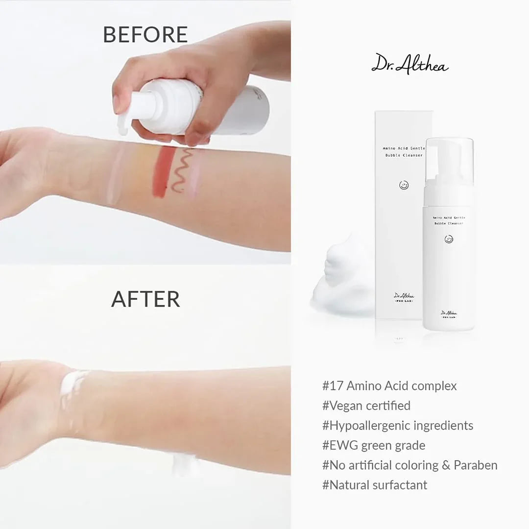 DR. ALTHEA | Amino Acid Gentle Bubble Cleanser - 140ml - InternationalCosmetic