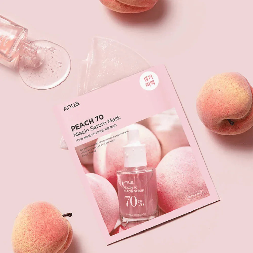 ANUA | Peach 70 Niacin Serum Mask- 1ud - InternationalCosmetic
