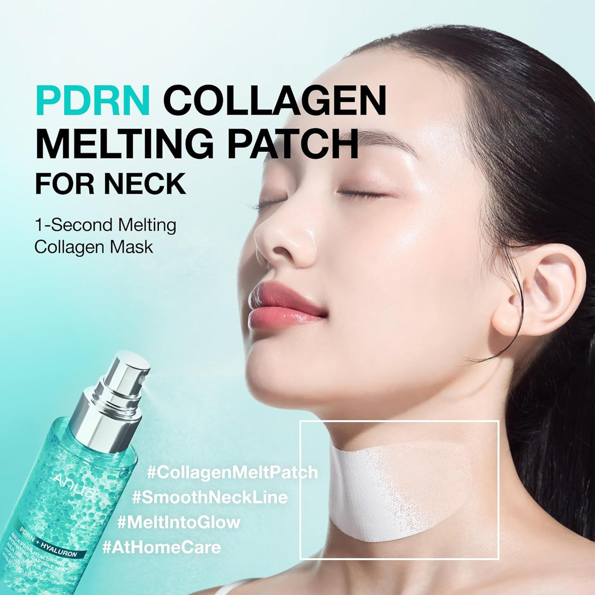 ANUA | PDRN Collagen Melting Patch For Neck - 4ud