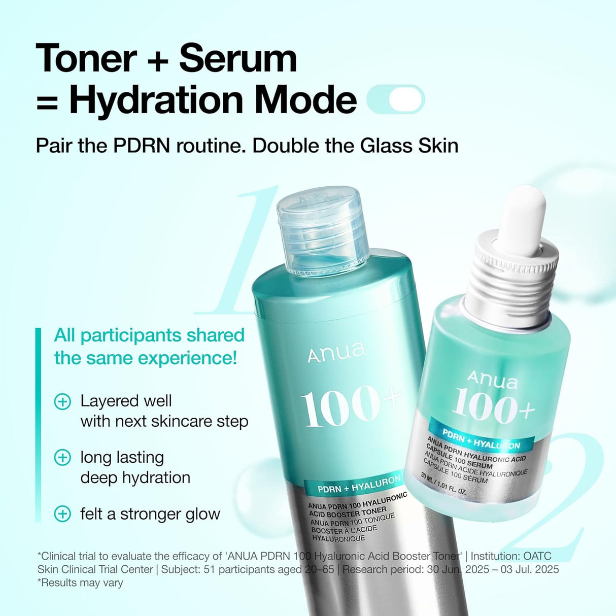 ANUA | PDRN 100 Hyaluronic Acid Booster Toner - 250ml
