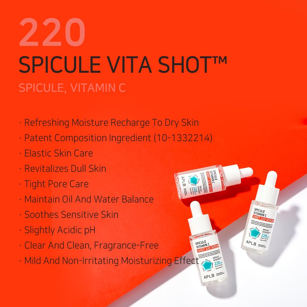 APLB | Spicule Vitamin C Shot 220 Serum - 40ml