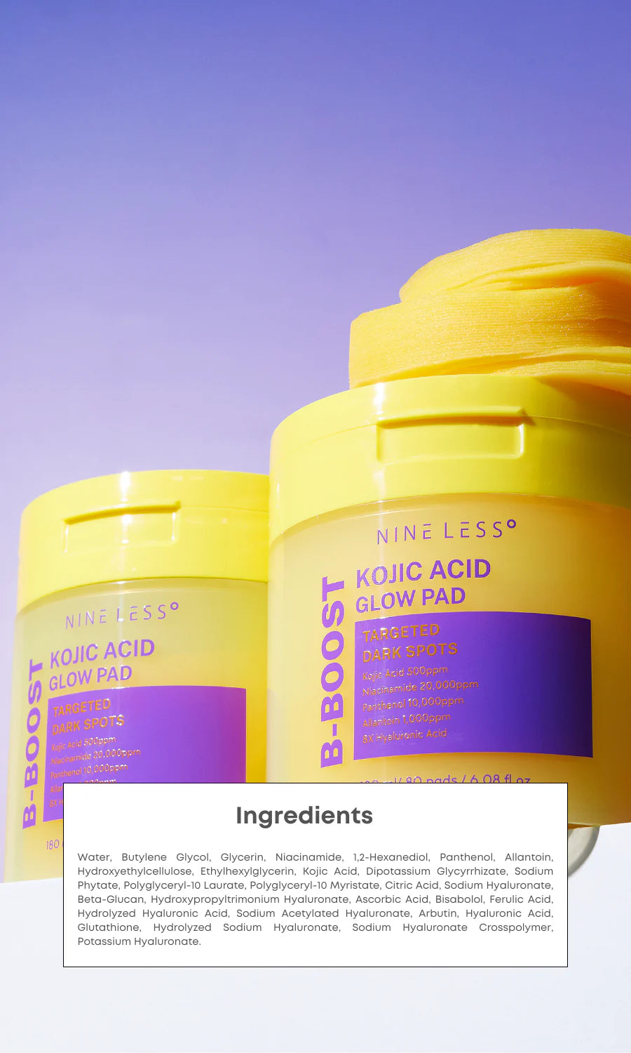 B-Boost Kojic Acid Glow Pad (80 pads)