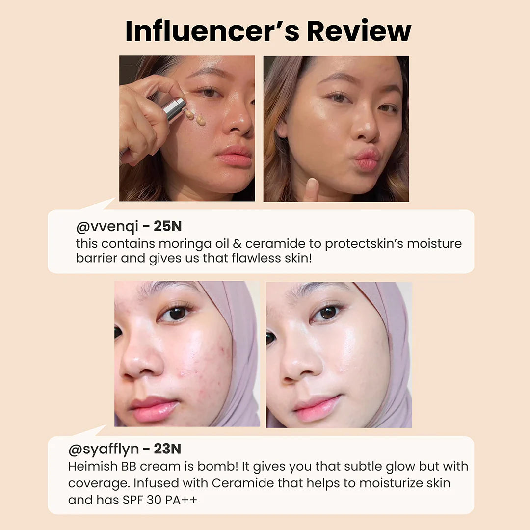 HEIMISH | Moringa Ceramide BB Cream SPF30 - 30gr