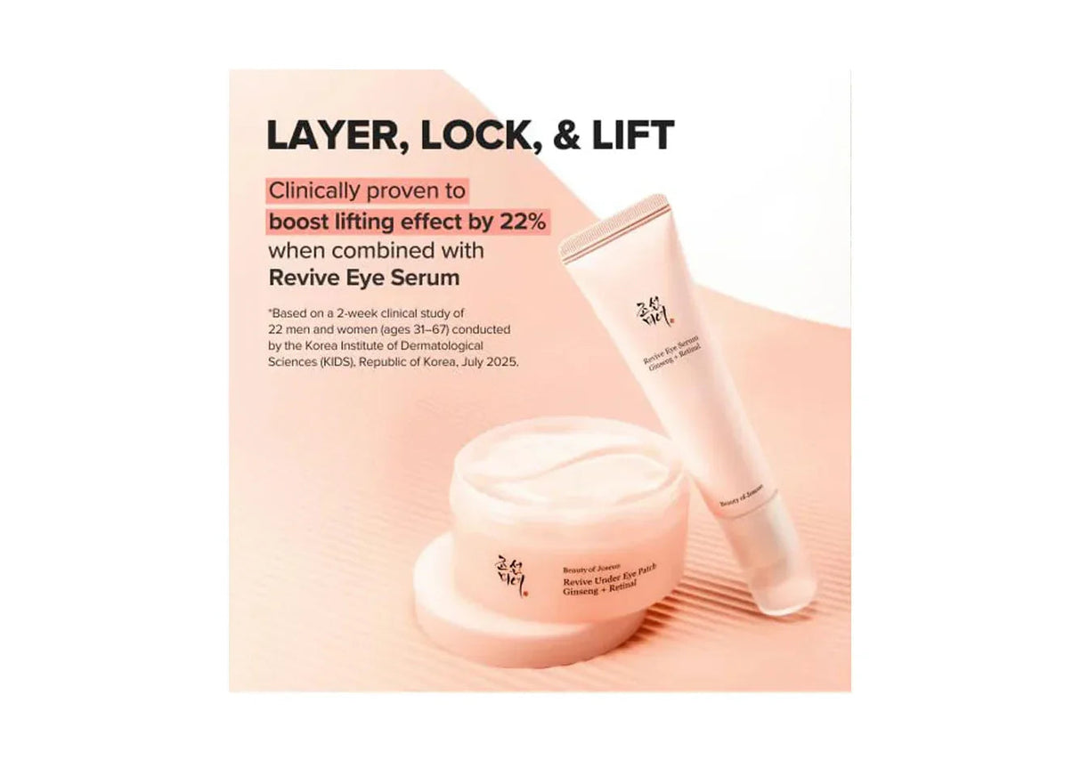 BEAUTY OF JOSEON | Revive Under Eye Patch - 60 pcs - InternationalCosmetic