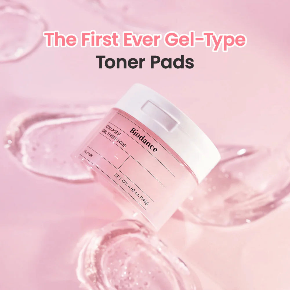BIODANCE | Collagen Gel Toner Pads - 60ud