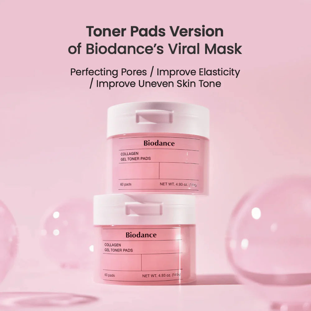BIODANCE | Collagen Gel Toner Pads - 60ud