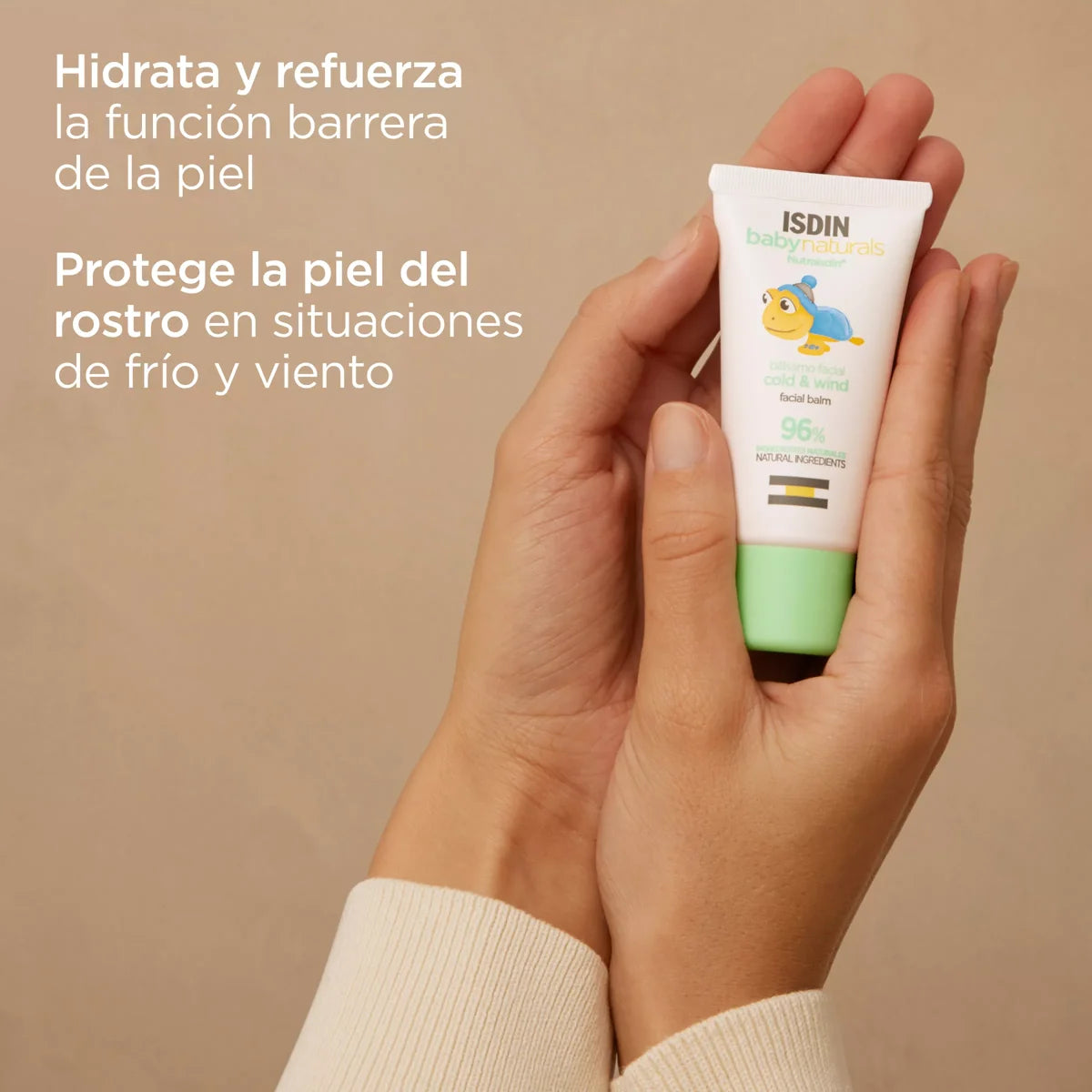 ISDIN | Babynaturals®Bálsamo Facial Cold & Wind - 30ml