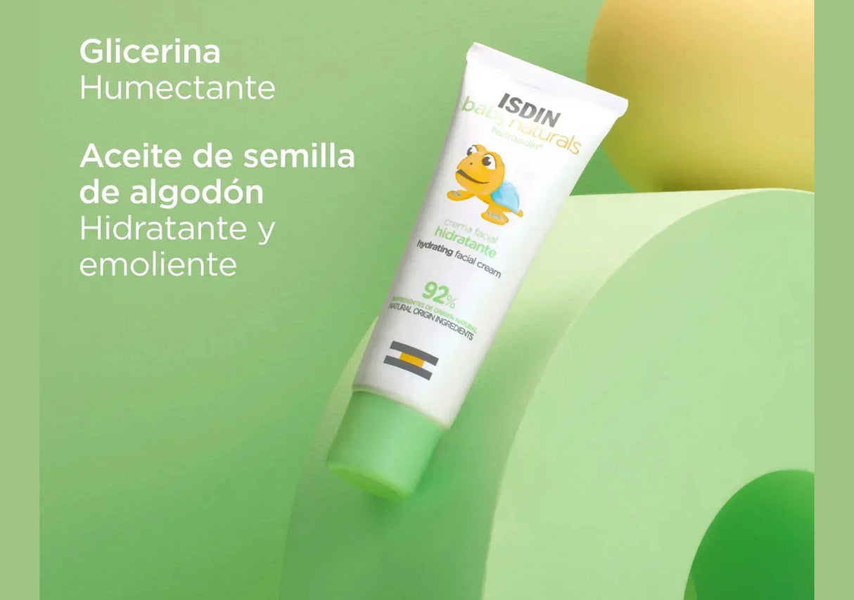 ISDIN | Babynaturals® Crema Facial Hidratante - 50ml
