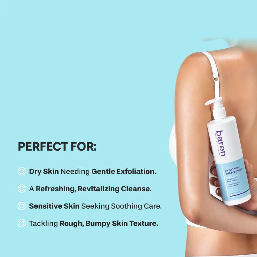BAREN | SenCICAtive BHA Body Wash - 500ml