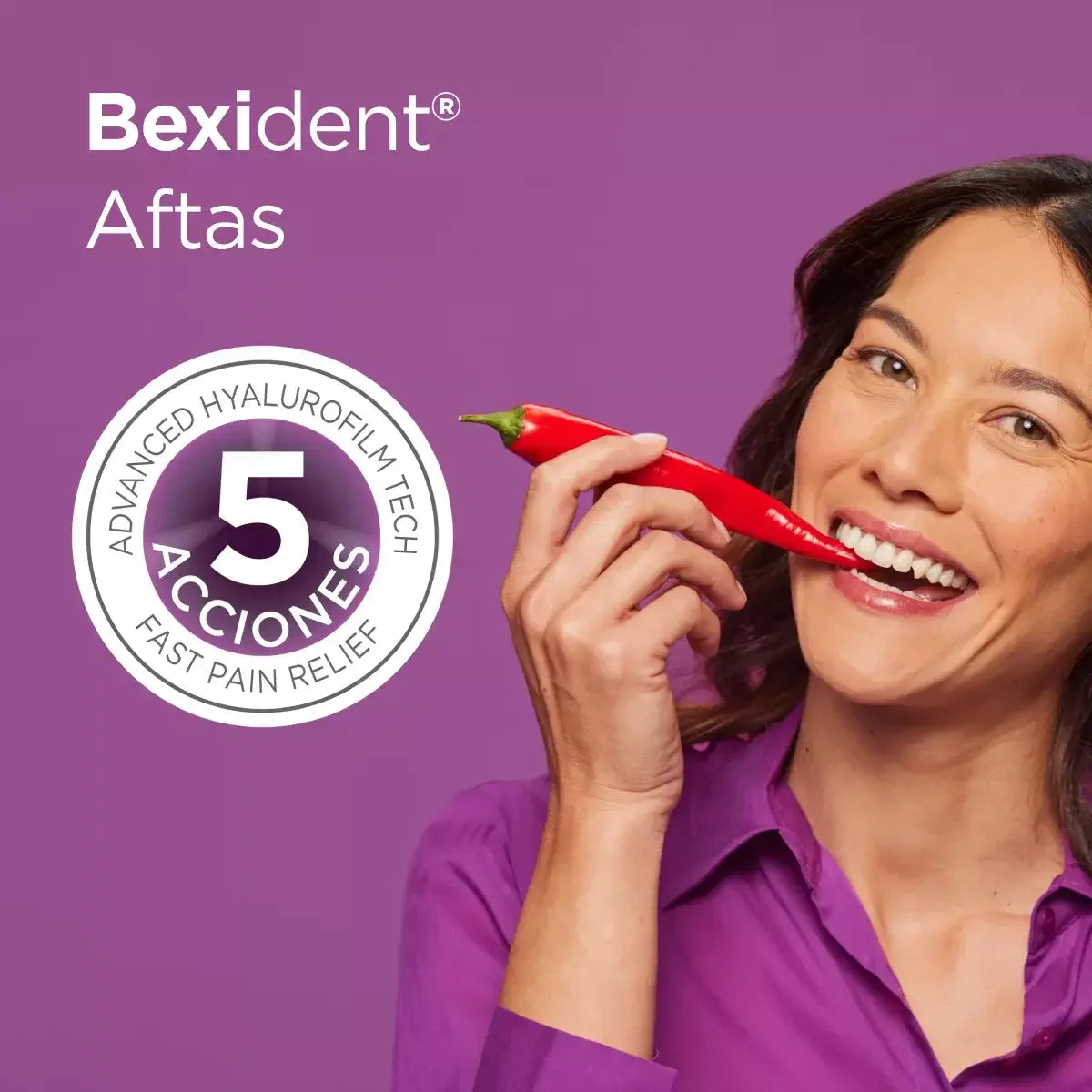 ISDIN | Bexident® Aftas Colutorio con Ácido Hialurónico - 120ml