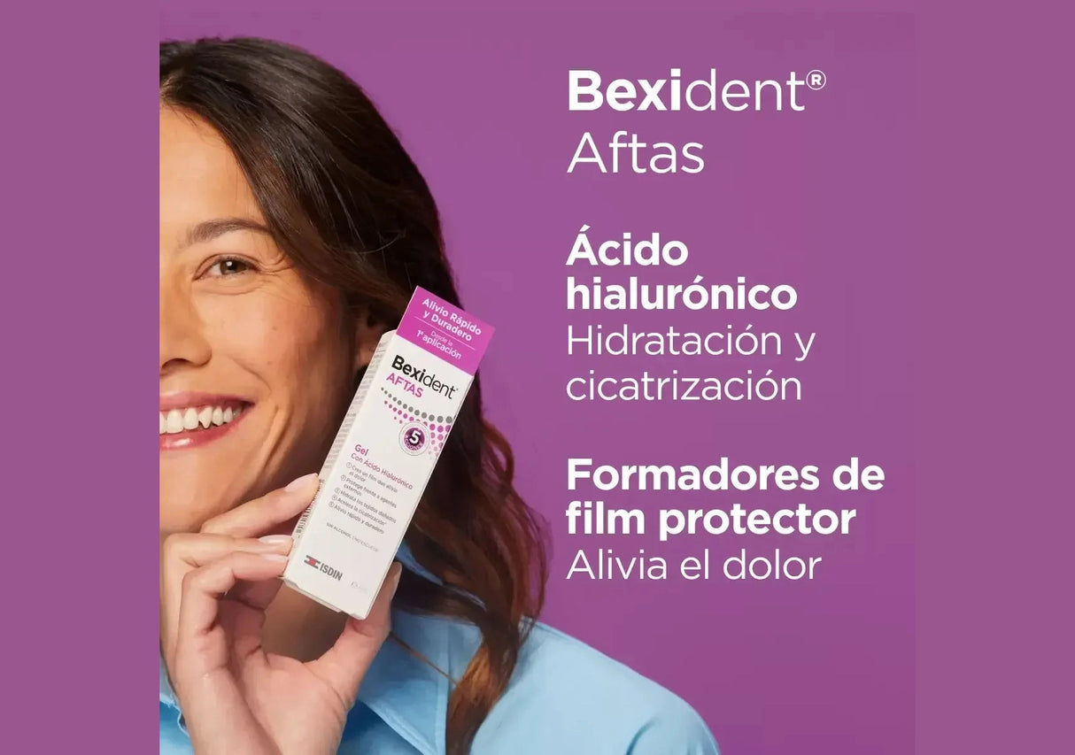 ISDIN | Bexident® Aftas Colutorio con Ácido Hialurónico - 120ml
