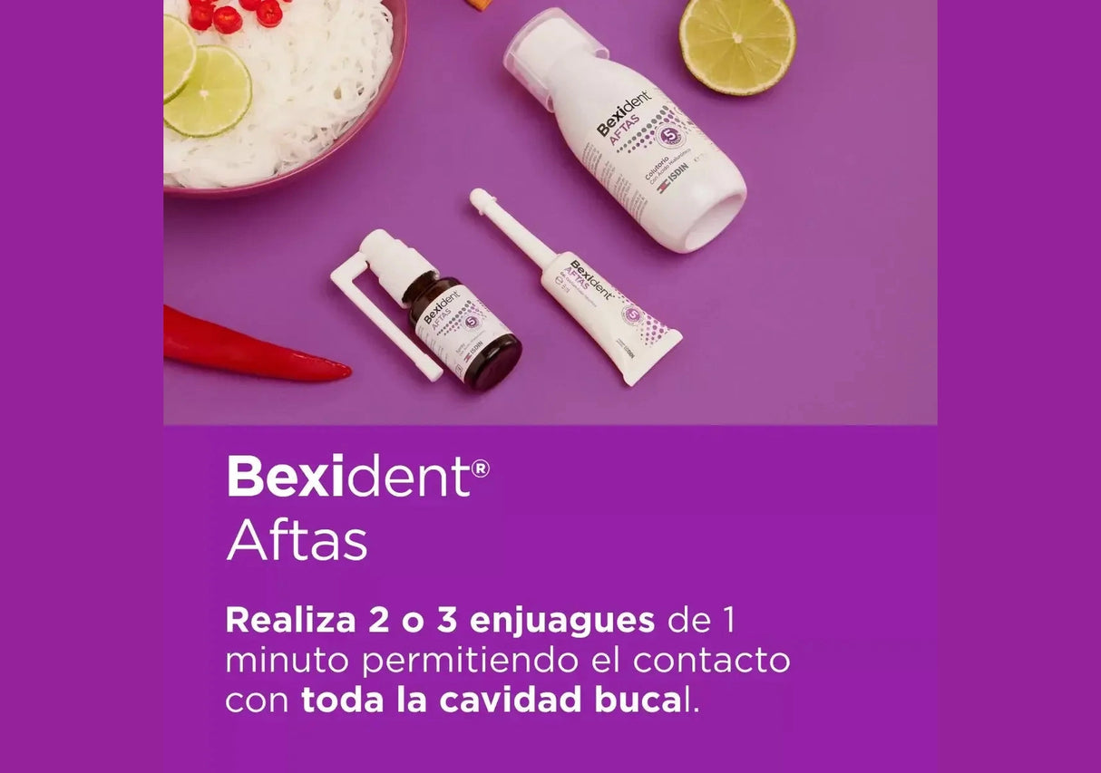 ISDIN | Bexident® Aftas Colutorio con Ácido Hialurónico - 120ml