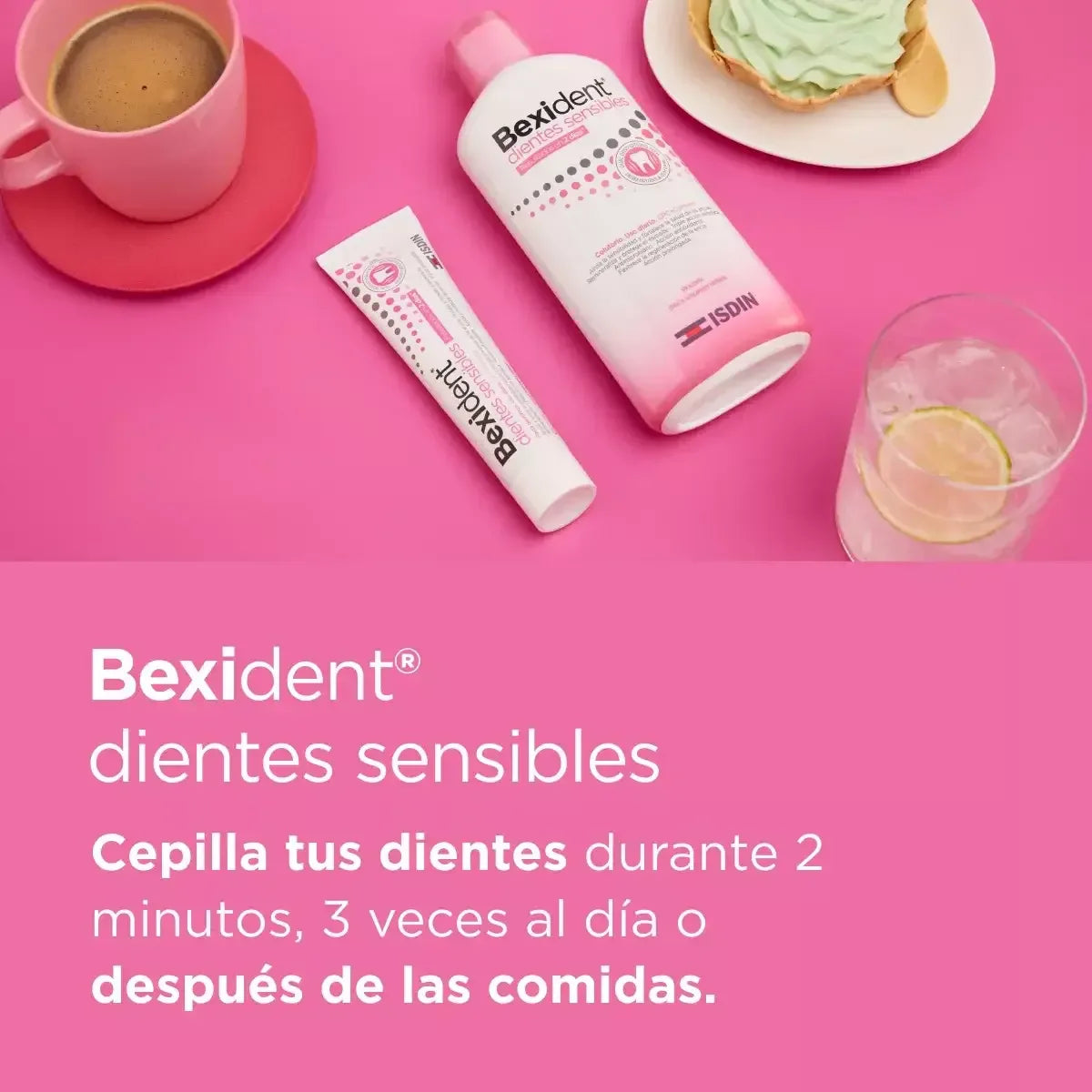 ISDIN | Bexident® Dientes Sensibles Pasta Dentífrica Duplo - 2x75ml - InternationalCosmetic