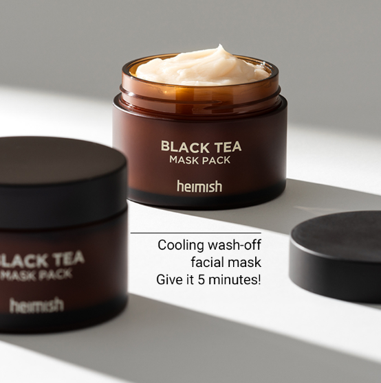 HEIMISH | Black Tea Mask Pack - 110gr