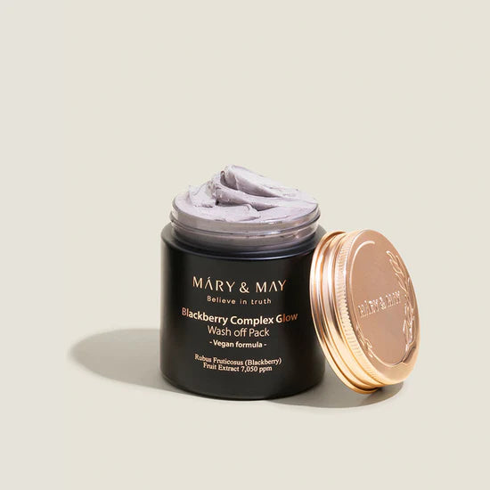 MARY & MAY | Blackberry Complex Glow Wash Off Pack - 125 gr - InternationalCosmetic