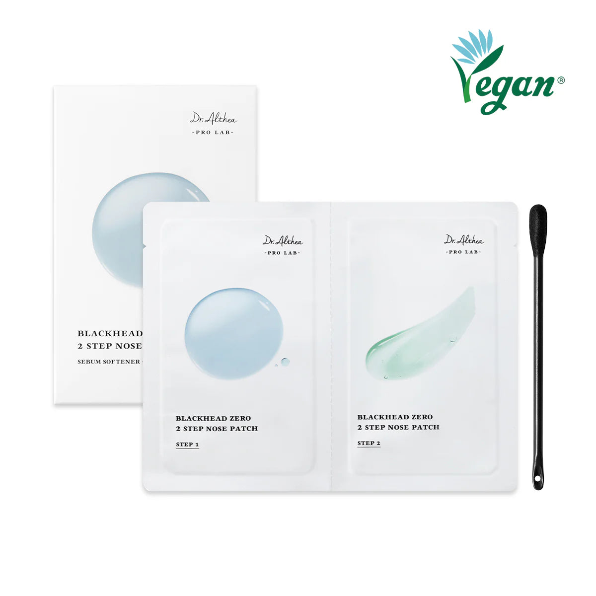 DR. ALTHEA | Blackhead Zero 2 Step Nose Patch