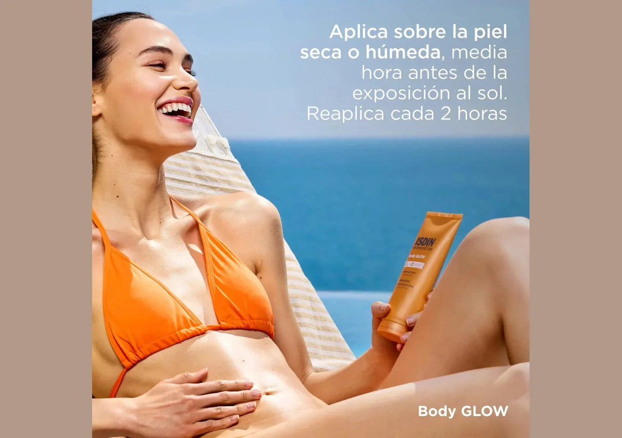 ISDIN | Body Glow SPF 30 - 200ml - InternationalCosmetic
