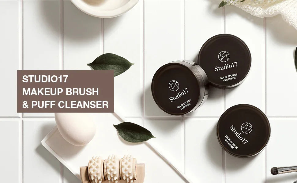 STUDIO 17 | Brush & Puff Cleanser - 20gr - InternationalCosmetic