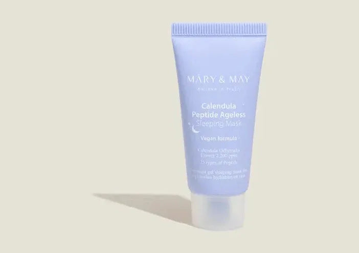 MARY & MAY | Vegan Calendula Peptide Ageless Sleeping Mask - 110 gr - InternationalCosmetic