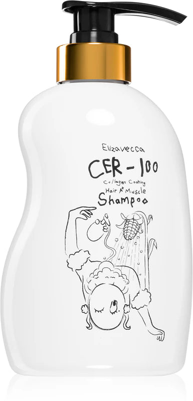 ELIZAVECCA | CER-100 Collagen Coating Hair A+ Muscle Shampoo - 500ml