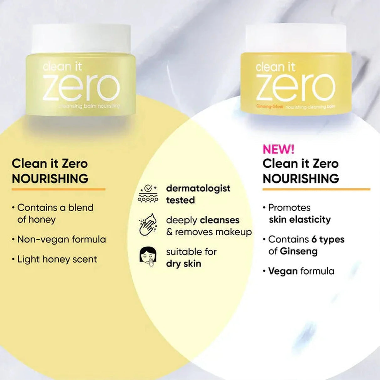 BANILA CO | Clean It Zero Ginseng-Glow Nourishing Cleansing Balm - 100ml - InternationalCosmetic